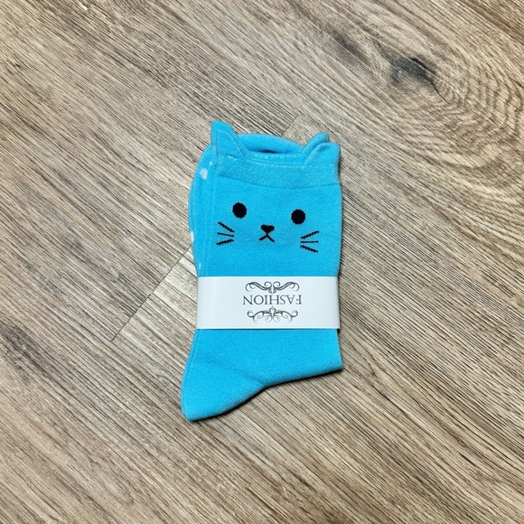 Lot of 7 Crazy Cat Lady Mom Lover Kitten Print Panties Socks Slippers Funny Gift - Picture 6 of 9